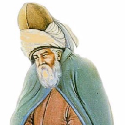 Mevlana Celaleddin-i Rumi yazarının kapak resmi